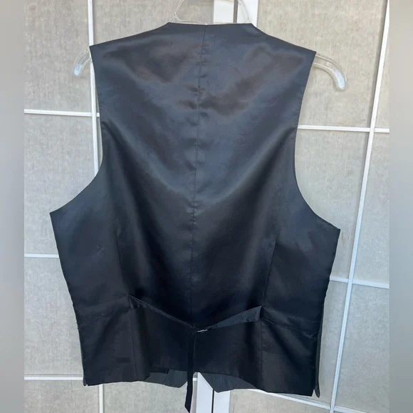 KENNETH COLE Men's Awearness Gray Vest Size Medium Slim Fit 💕 - Picture 5 of 6